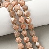Natural Sunstone Beads Strands G-G271-A01-01-1