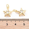 Brass with Cubic Zirconia Pendant KK-P271-38B-01G-3