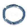 Magnetic Synthetic Hematite Beads Strands G-G826-05D-4mm-2