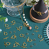 SOFPLATE 60Pcs Tibetan Style Alloy Toggle Clasps FIND-SP0001-23G-4