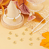 Beebeecraft 12Pcs Brass Micro Pave Cubic Zirconia Charms ZIRC-BBC0002-78-4