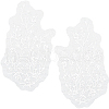 Flower Beading Lace Appliques DIY-WH0304-958-1