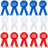CRASPIRE 24Pcs 3 Colors Award Ribbon Shape Tinplate Badge Pins JEWB-CP0001-28-1