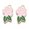Alloy Enamel Pendants ENAM-Q446-002E-RS-2