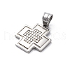 304 Stainless Steel Pendants STAS-L286-04P-2
