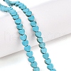 Synthetic Turquoise Beads Strands UNKW-T001-03-1