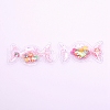Plastic with Resin and Polymer Clay Accessories RESI-CJC0007-34A-4