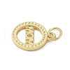 Mother's Day Brass Pendants KK-P293-01G-2