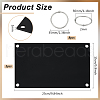 BENECREAT 2Pcs Acrylic Sticker Display Stand Holder ODIS-BC0001-18B-2
