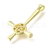 Brass Pendants KK-V007-31G-2