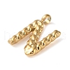 316 Surgical Stainless Steel Pendants & Charms STAS-D031-01N-2