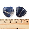 Mother's Day Gifts Heart Natural Sodalite Palm Stones G-C134-06A-27-3