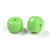 Opaque Acrylic Beads SACR-T017-35D-2