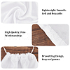 Rectangle Satin Dustproof Bags ABAG-WH0031-35-4