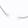 Tarnish Resistant 304 Stainless Steel Slider Bracelets Making AJEW-JB00784-3
