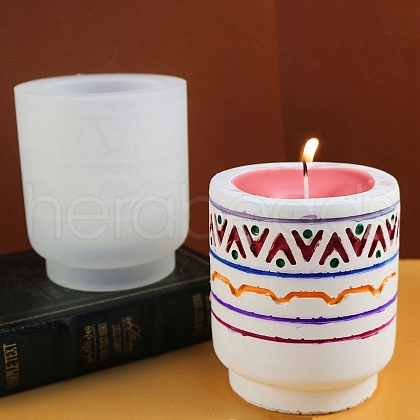 DIY Candle Silicone Molds AJEW-M228-11C-1