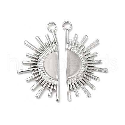 Non-Tarnish 304 Stainless Steel Pendants STAS-L020-039P-1
