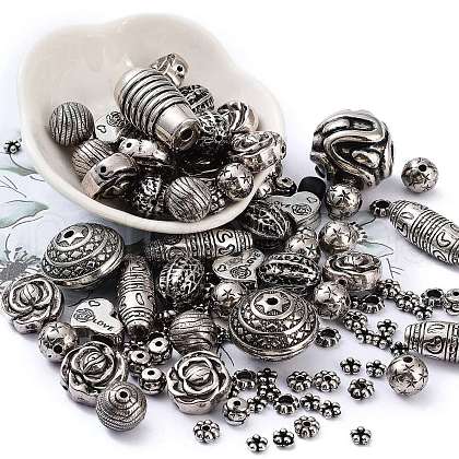 CCB Plastic Beads M-PABS001Y-AS-1