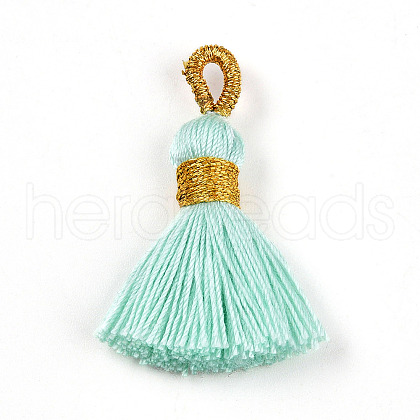 Polycotton(Polyester Cotton) Tassel Pendant Decorations FIND-N006-01D-1