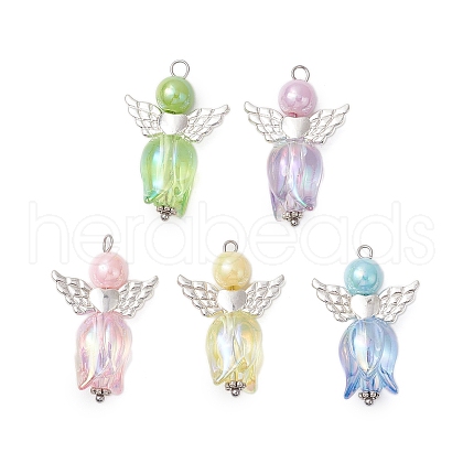 5Pcs Acrylic Beads Pendants PALLOY-JF03022-1