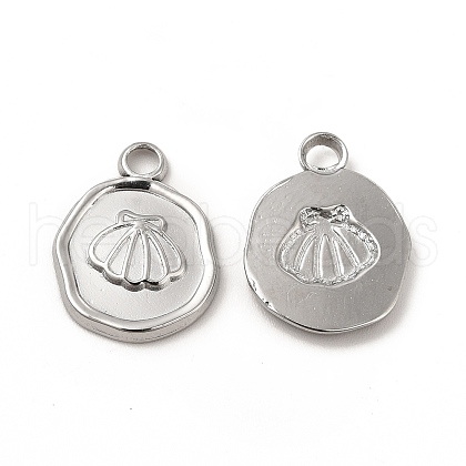 304 Stainless Steel Pendants STAS-A070-43P-1