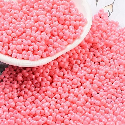 Baking Paint Glass Seed Beads X1-SEED-A033-05I-1
