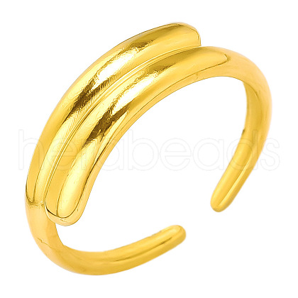 Stainless Steel Cuff Rings for Women WD3664-2-1
