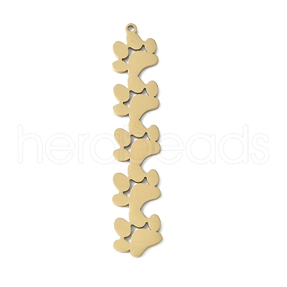 304 Stainless Steel Pendants STAS-E501-01G-05-1