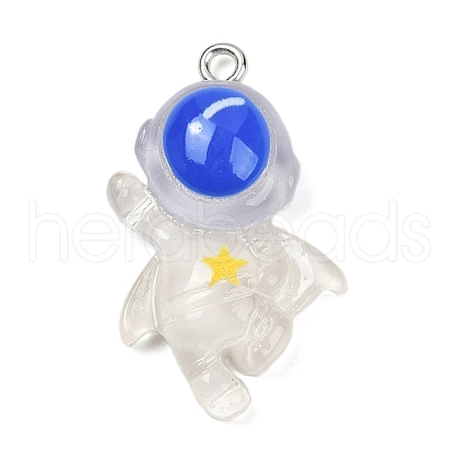 Resin Pendants RESI-Q022-02D-1