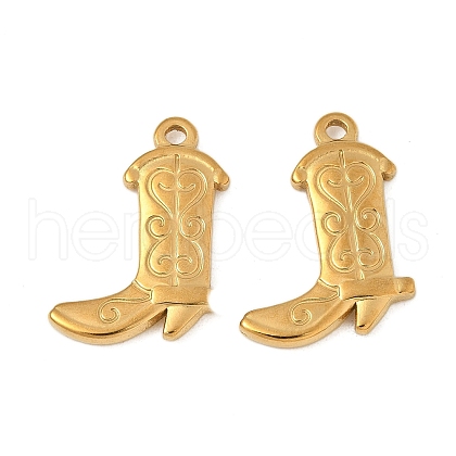 304 Stainless Steel Pendants STAS-V015-56G-1