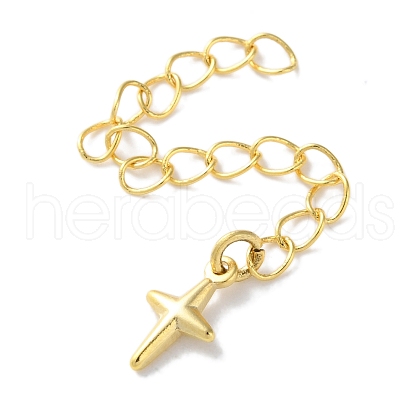 Brass Ends with Chain KK-F880-30G-1