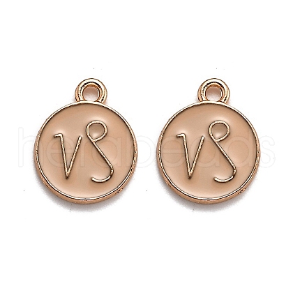 Alloy Enamel Pendants ENAM-S124-01A-10E-1