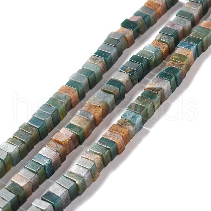 Natural Indian Agate Beads Strands G-K326-07-1