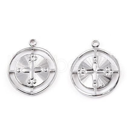 Non-Tarnish 304 Stainless Steel Pendants STAS-A066-06P-1