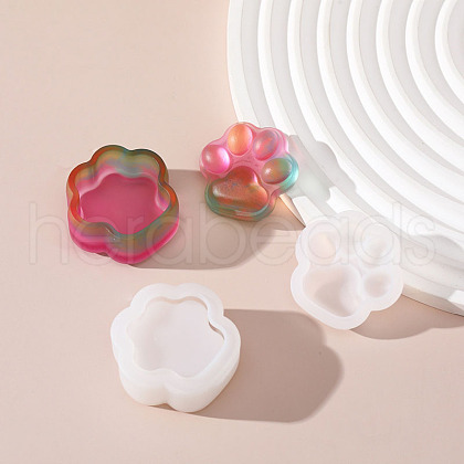 Paw Print DIY Silicone Storage Molds PW-WG41B5F-04-1