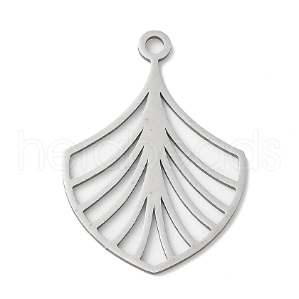 304 Stainless Steel Pendants STAS-S155-01P-01-1