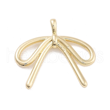 Brass Pave Clear Cubic Zirconia Pendants KK-Z061-20G-01-1