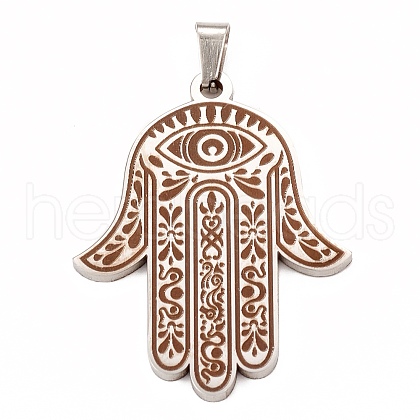Non-Tarnish 304 Stainless Steel Pendants STAS-P321-05P-1