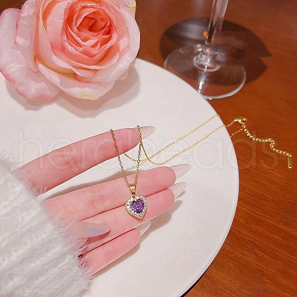 Stainless Steel Cable Chain Necklaces FS-WG30730-62-1