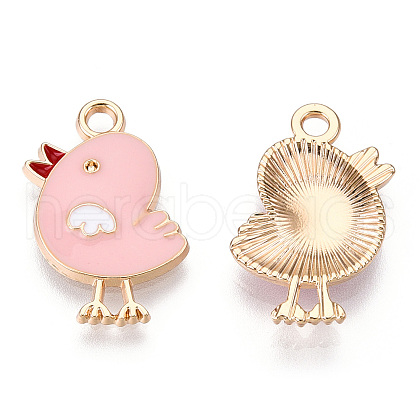 Alloy Enamel Pendants ENAM-S119-004B-1
