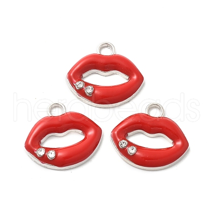 Alloy Enamel Pendants FIND-U033-01P-1
