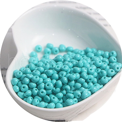 Macaron Baking Paint Glass Seed Beads PW-WGB8861-29-1