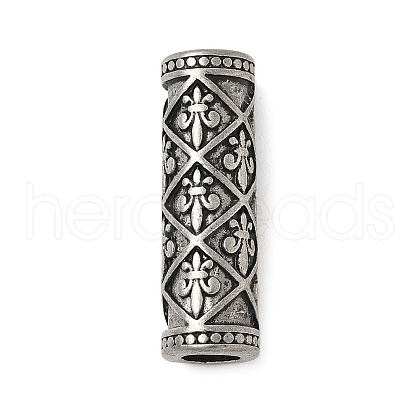 304 Stainless Steel European Beads STAS-S183-01AS-1