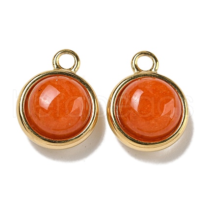 Natural Jade Dyed Pendants STAS-L022-398B-G-1