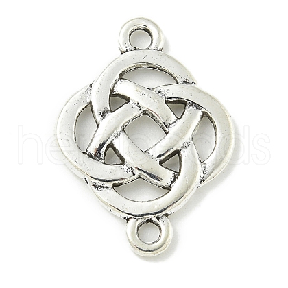Tibetan Style Alloy Connector Charms TIBE-I026-6023AS-1