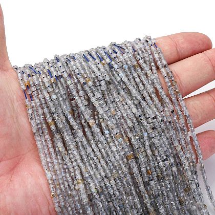 Natural Labradorite Beads Strands G-RM2025-C13-A-1