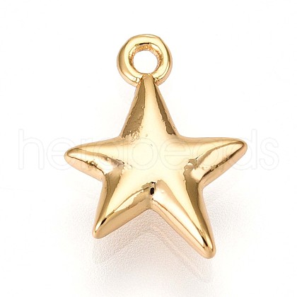 Brass Pendants KK-T075-39G-1