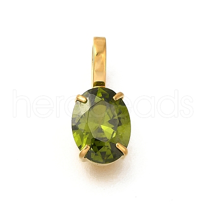 Ion Plating(IP) 304 Stainless Steel Rhinestone Pendants STAS-A104-11G-12-1