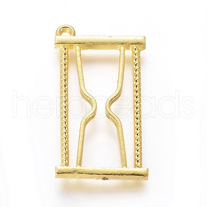 Zinc Alloy Open Back Bezel Pendants PALLOY-E564-11G-1