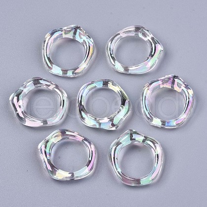Transparent Acrylic Linkings Rings PACR-N010-024-1